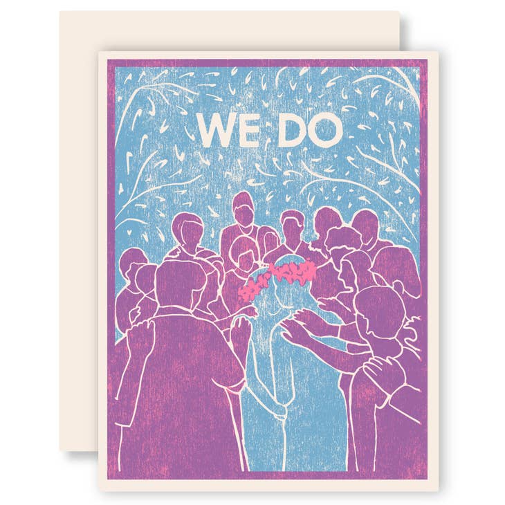We Do Letterpress Card