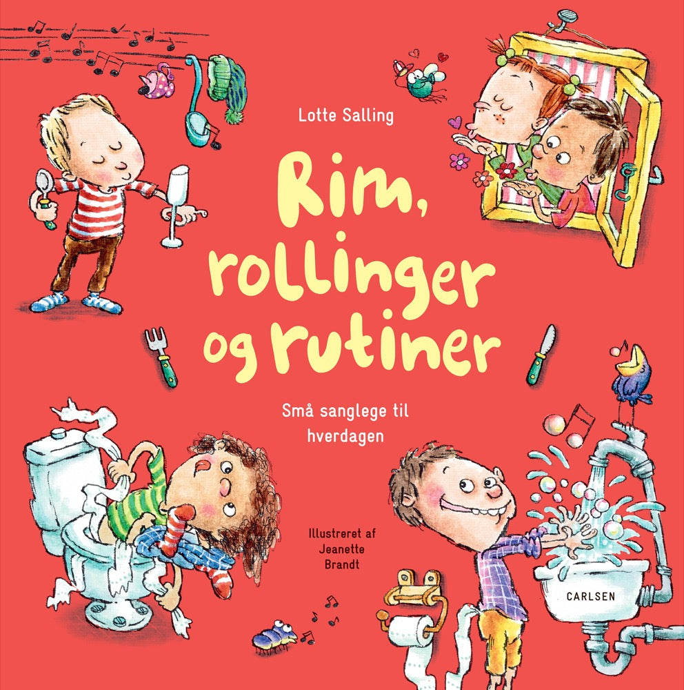 Rim, rollinger og rutiner - Små sanglege til hverdagen