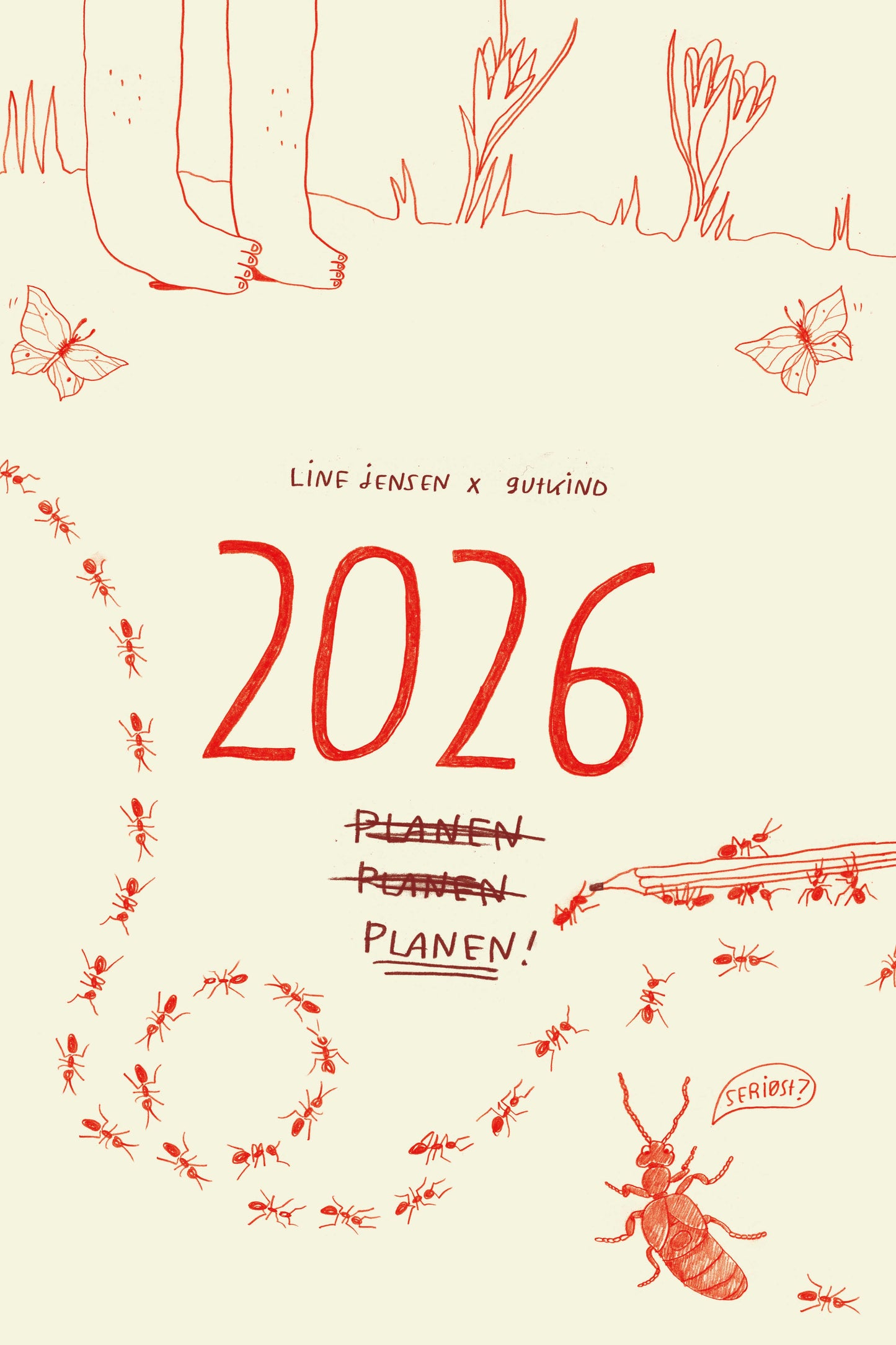 Årskalender 2026 - Line Jensen