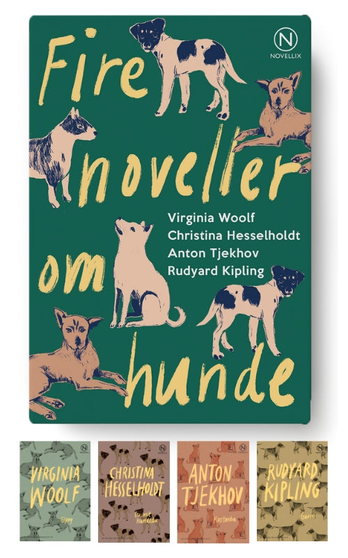 Gaveæske med fire noveller om hunde - Novellix