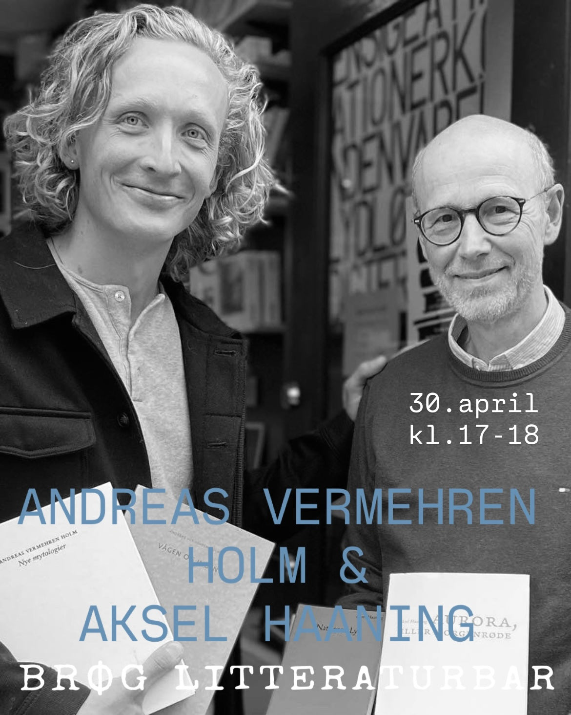 Andreas Vermehren Holm og Axel Haaning i samtale om svimlende verdensbilleder og fortrængte vidensformer