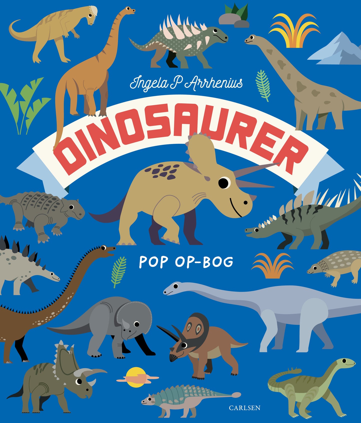 Dinosaurer - Pop op-bog