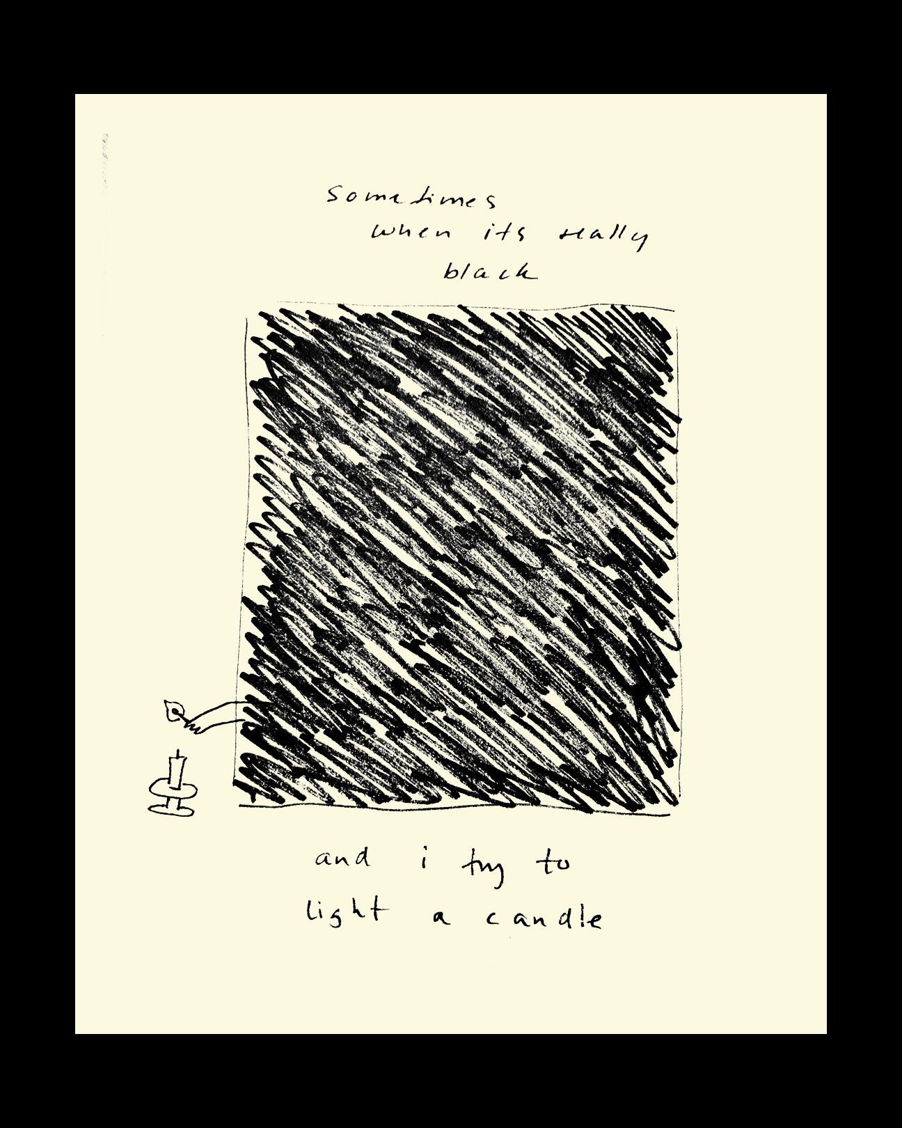 Fold it! - A short story about the nature of darkness - signeret