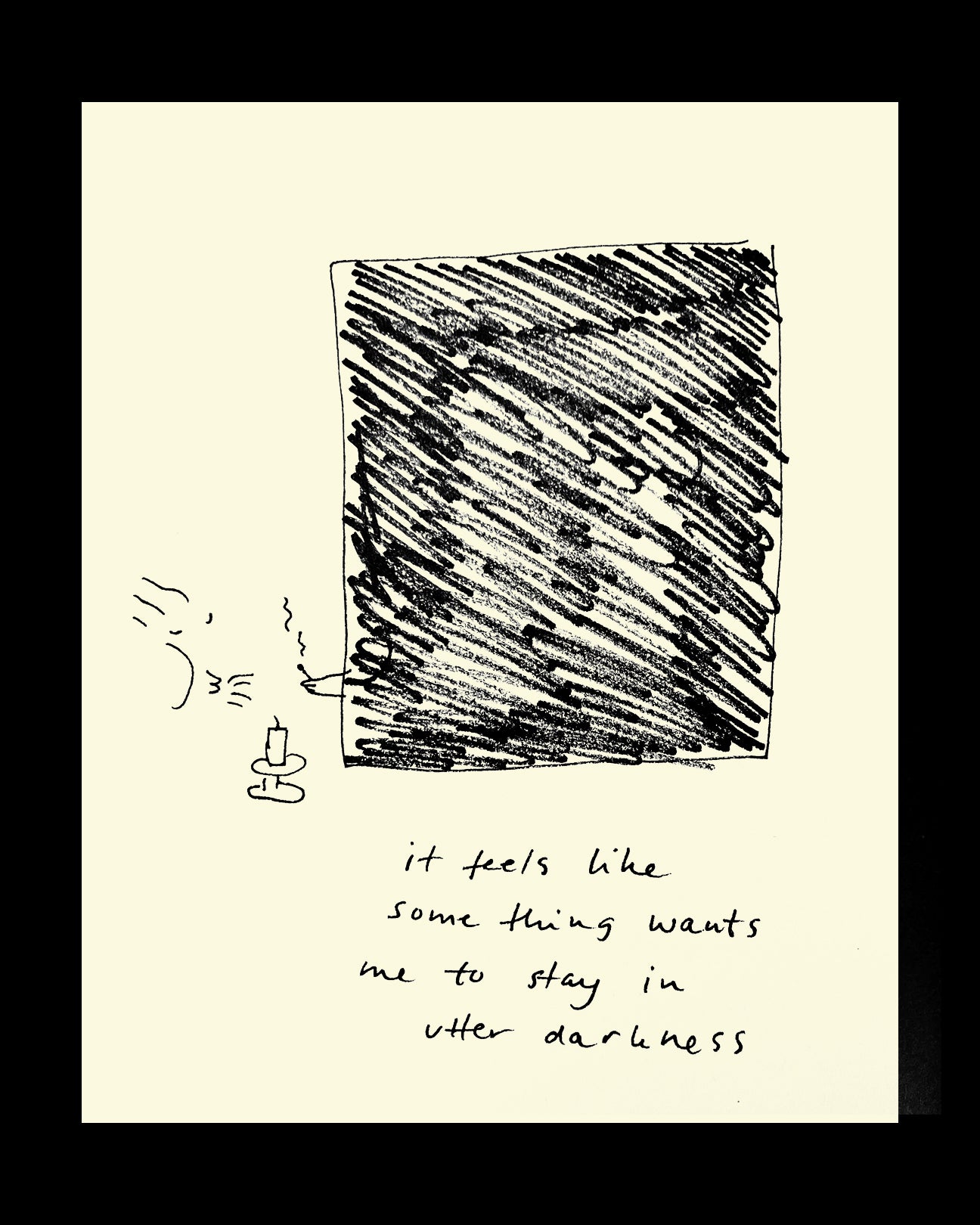 Fold it! - A short story about the nature of darkness - signeret
