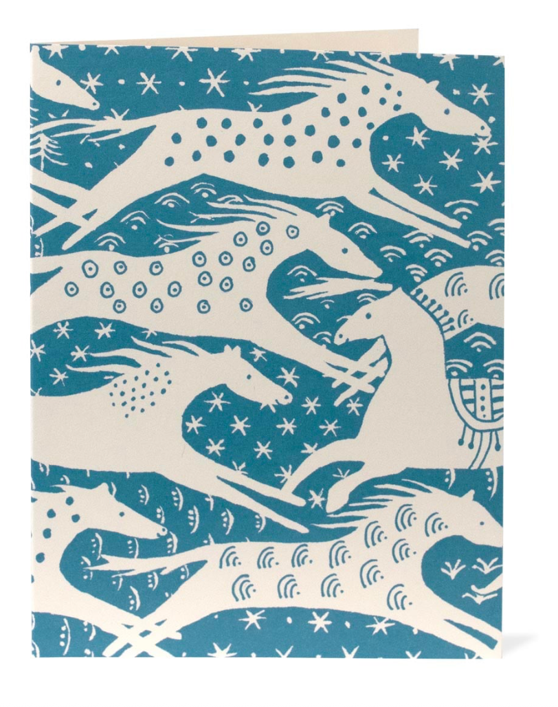 Blue Horses - Cambridge Imprint