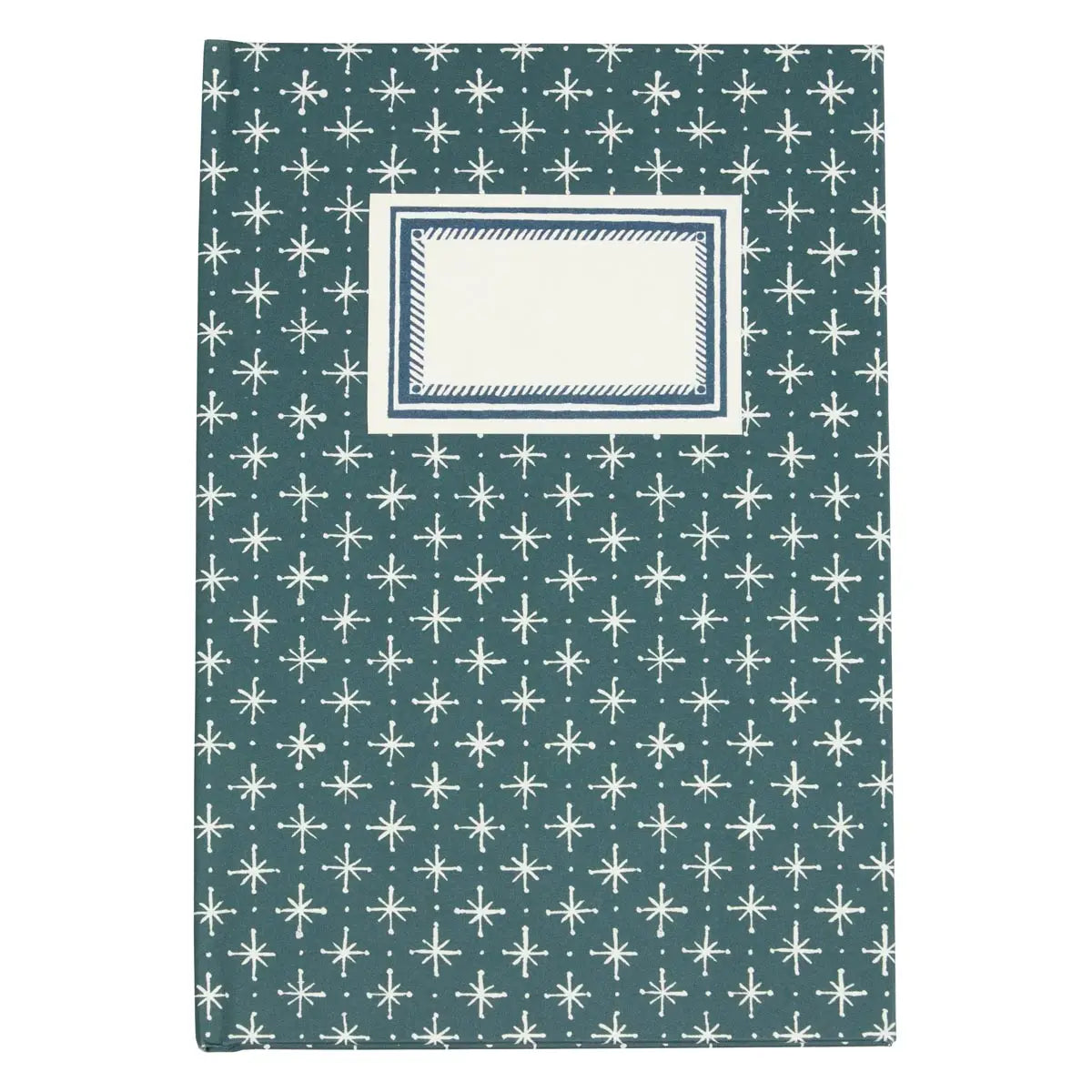 Hardback Notebook Little Stars Petrol Blue (Lined)