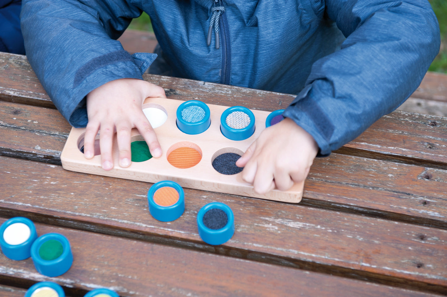 Montessori Tactile Cubes