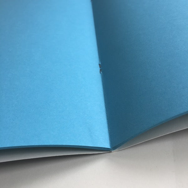 Patterned Scrapbook in Little Stars Faded Denim - Cambridge Imprint