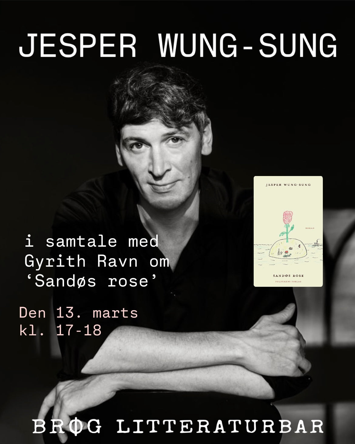 Jesper Wung-Sung og Gyrith Ravn i samtale om 'Sandøs rose'