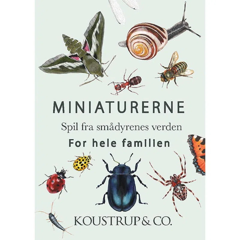 MINIATURERNE - Spillekort