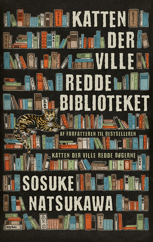 Katten der ville redde bøgerne