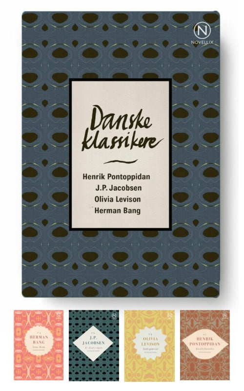 Gaveæske med fire danske klassikere - Novellix