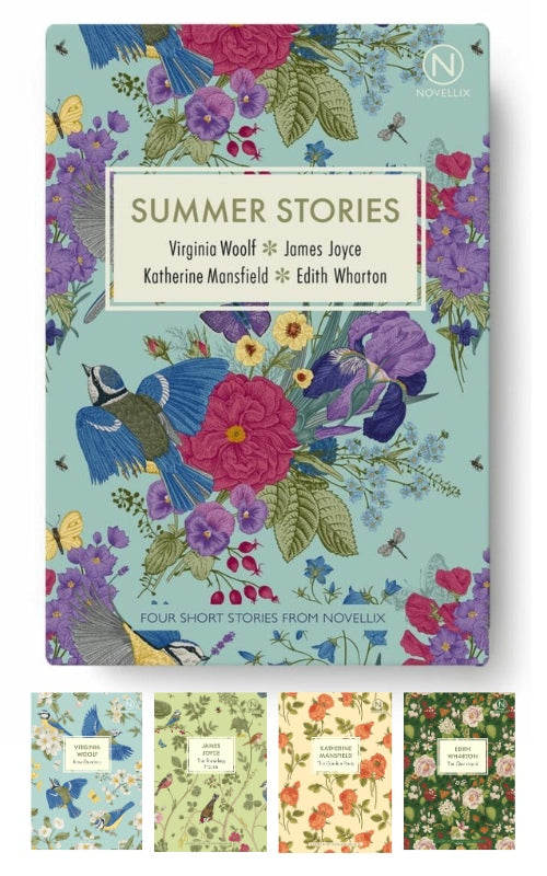 Box with four Summer Stories - Short stories from Novellix