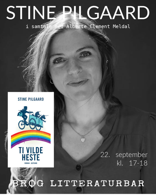 Stine Pilgaard i samtale med Alberte Clement Meldal