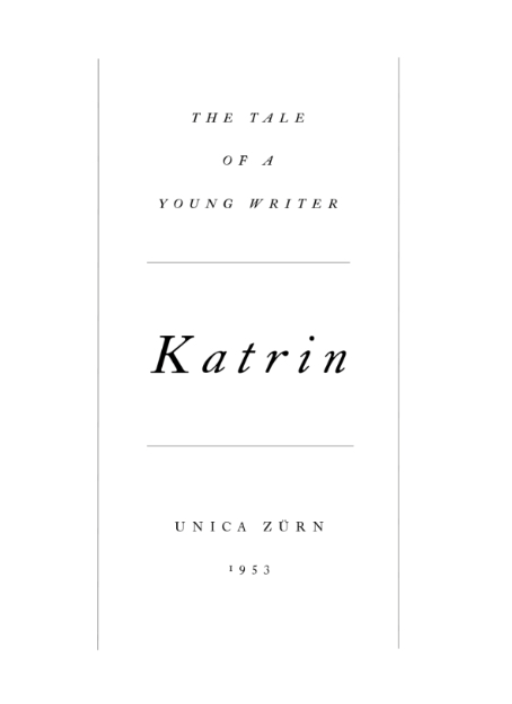 Katrin: The Tale of a Young Writer