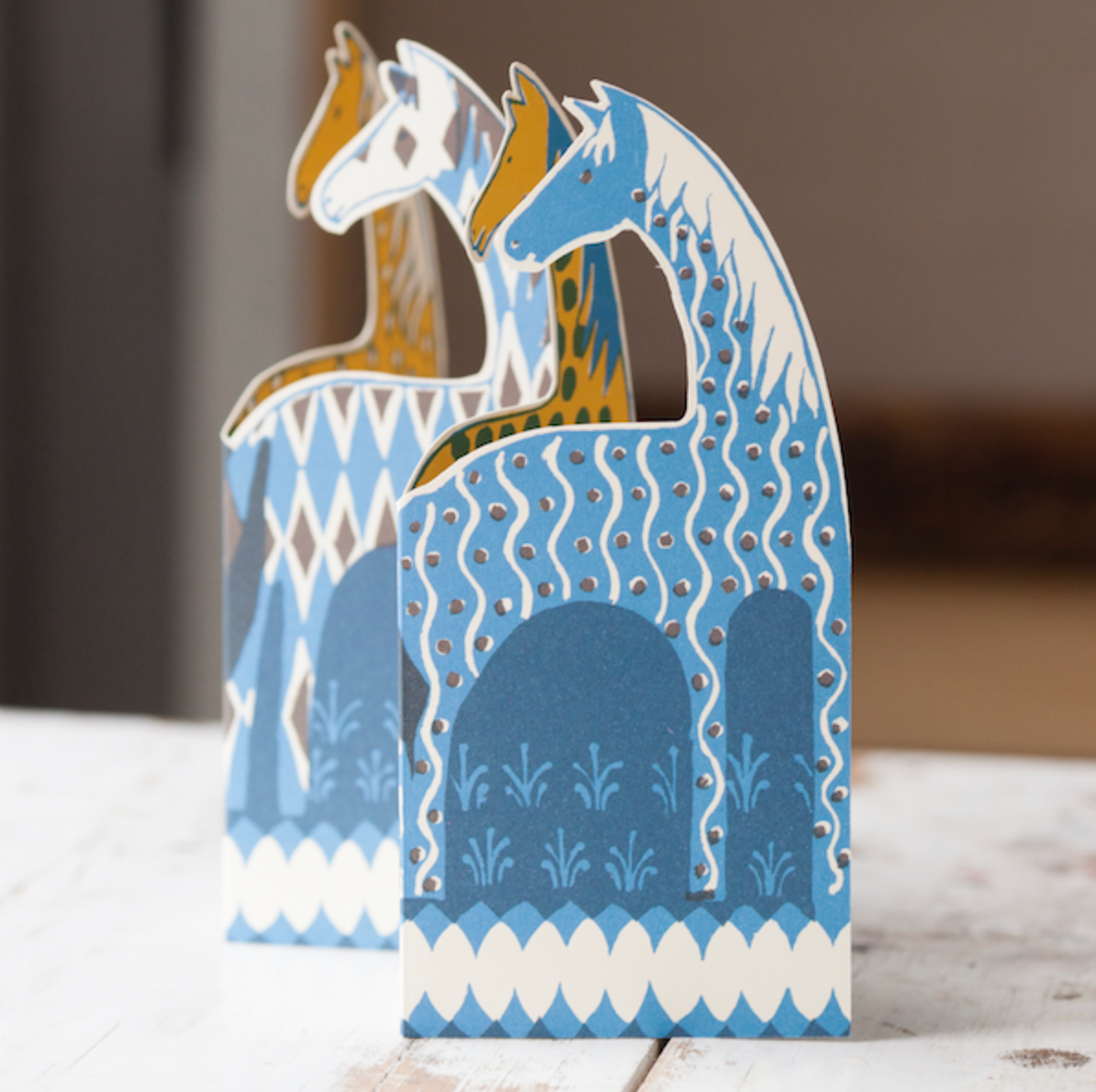 Parade Of Horses - Cambridge Imprint