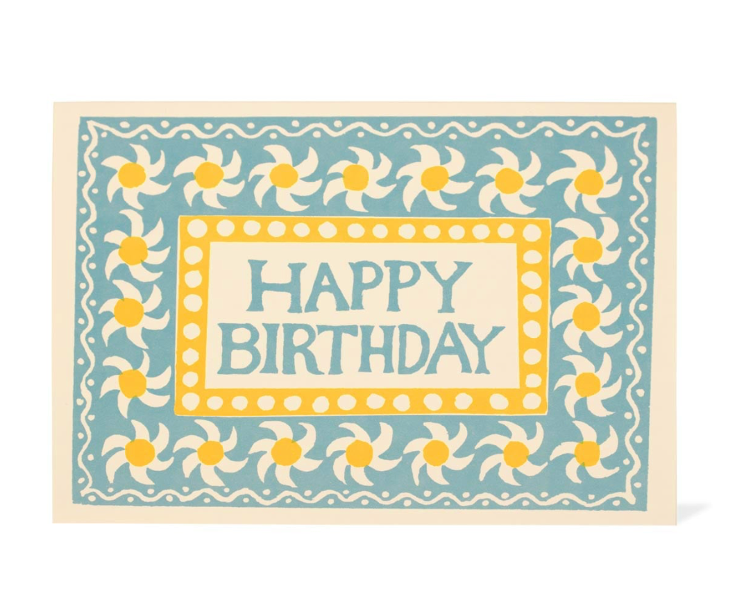 Card Springtime Happy Birthday