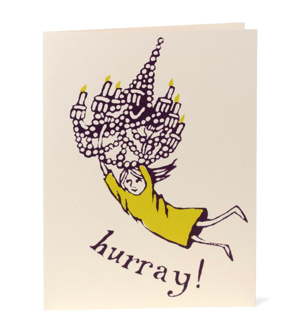 Card Chandelier Girl - Cambridge Imprint