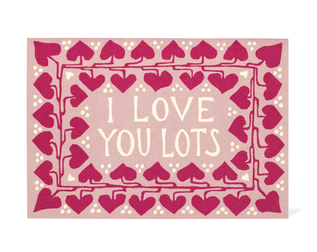 Card Love You Lots - Cambridge Imprint