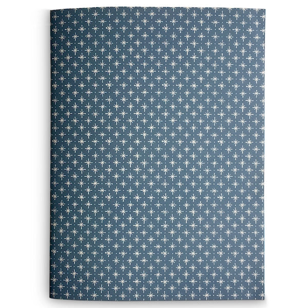 Patterned Scrapbook in Little Stars Faded Denim - Cambridge Imprint