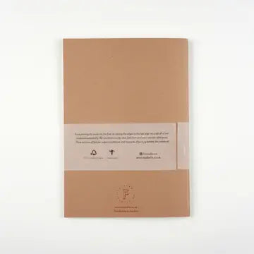 Nature Handmade Notebook - Almond A6