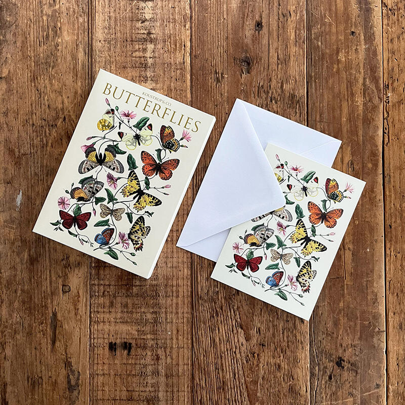 Butterflies - 8 kort