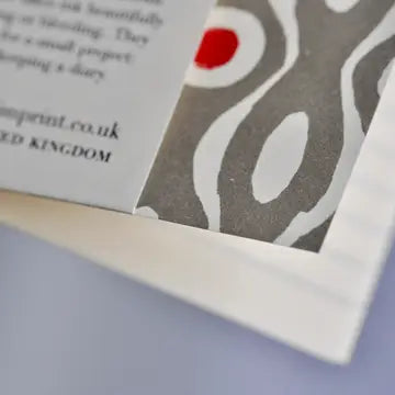 Exercise Book Persephone Grey and Crimson (Lined)