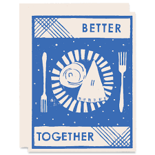 Better Together Letterpress Card