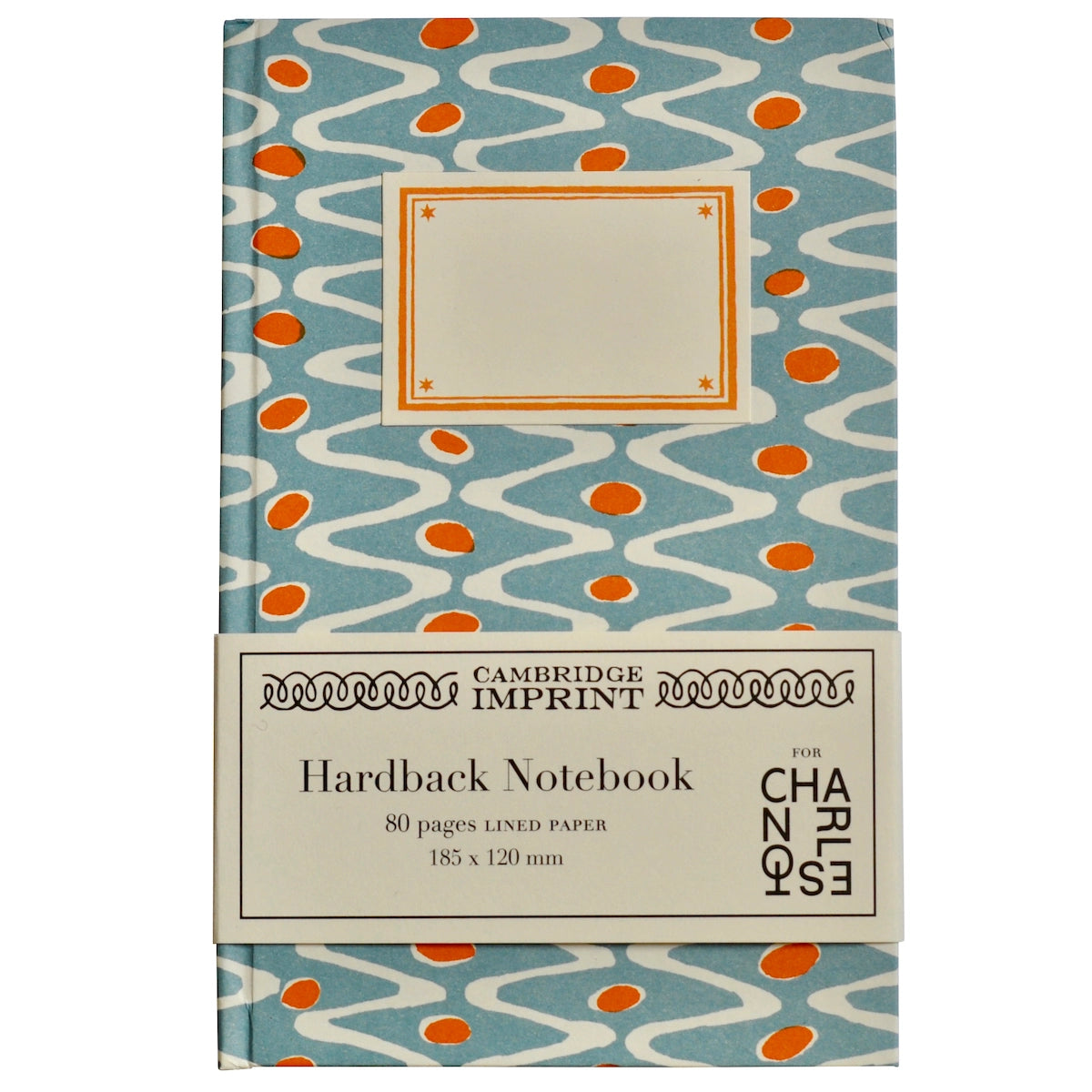 Hardback Notebook Charleston Ripple (Lined) - Cambridge Imprint