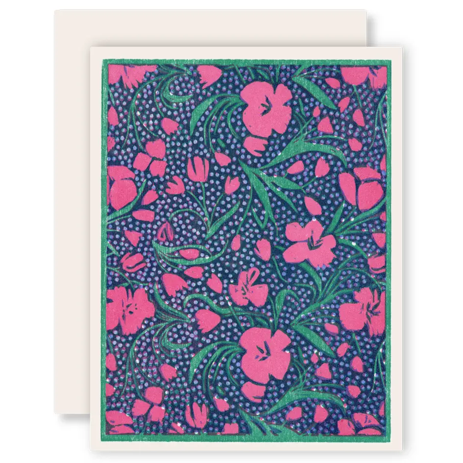 Tulips (Pink) Everyday Letterpress
