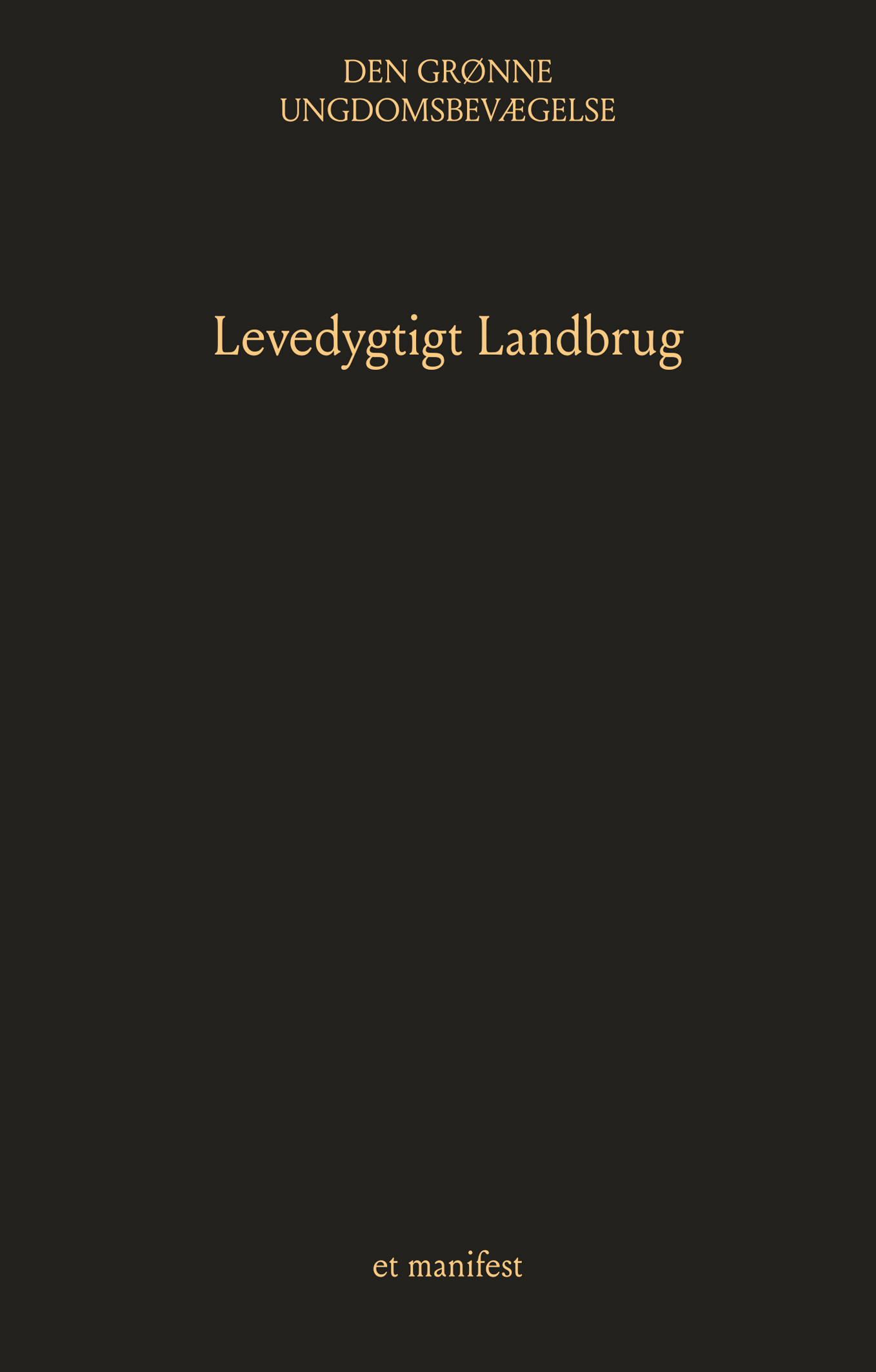 Levedygtigt landbrug